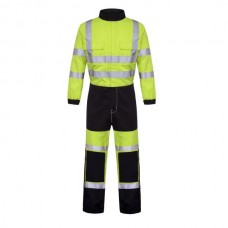Flame Retardant High Visibility Anti Static Coverall 